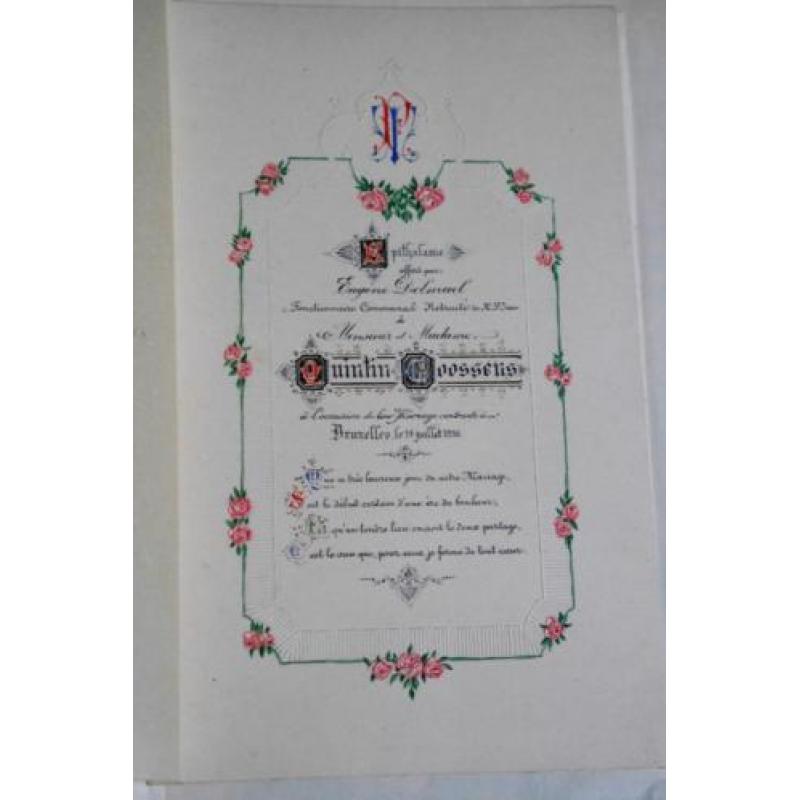 Prachtig antiek lederen boek telegraaf berichten 1936