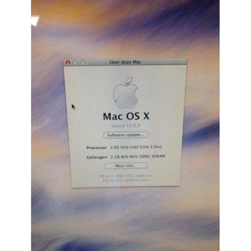 iMac 20 inch 2008