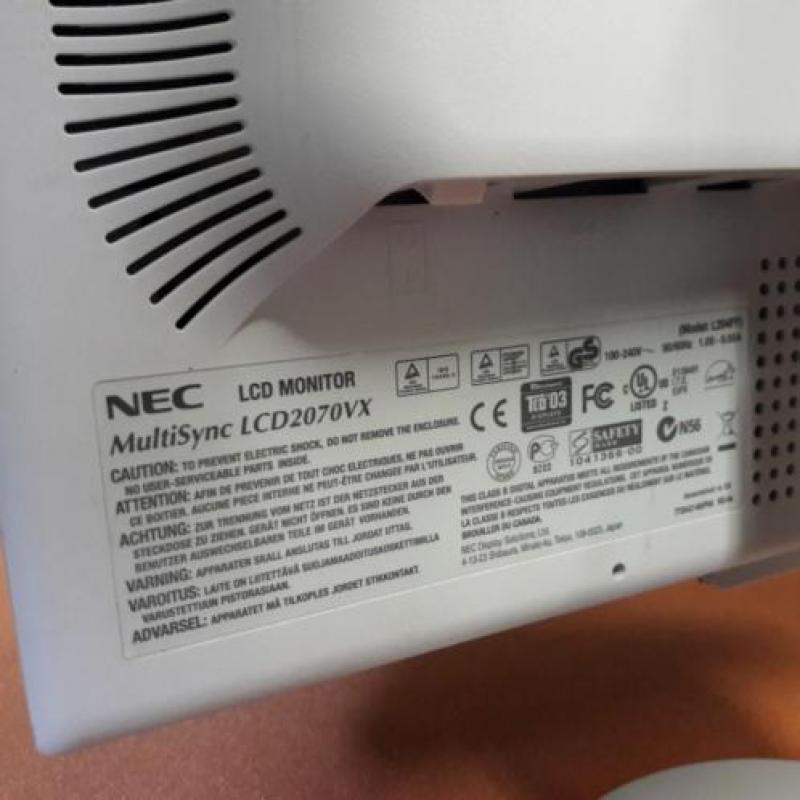 Computer scherm NEC