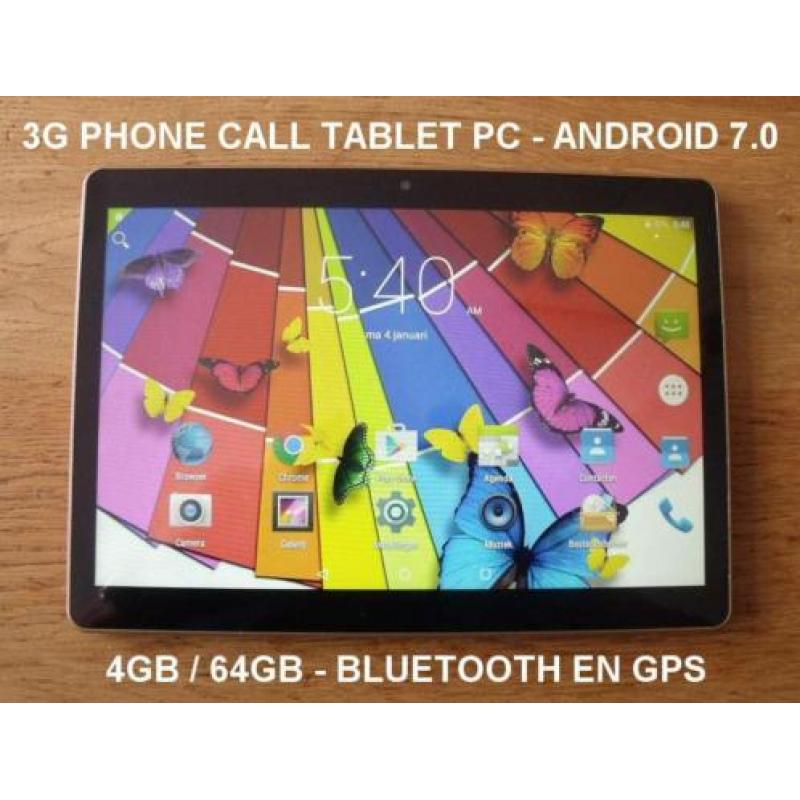 3G Phone Call Tablet PC model B801 Android 7.0 4GB / 64GB
