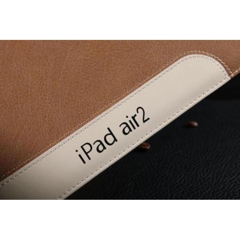 Smart Hoes voor iPad Air 1/2 en iPad 2017_ Bruin