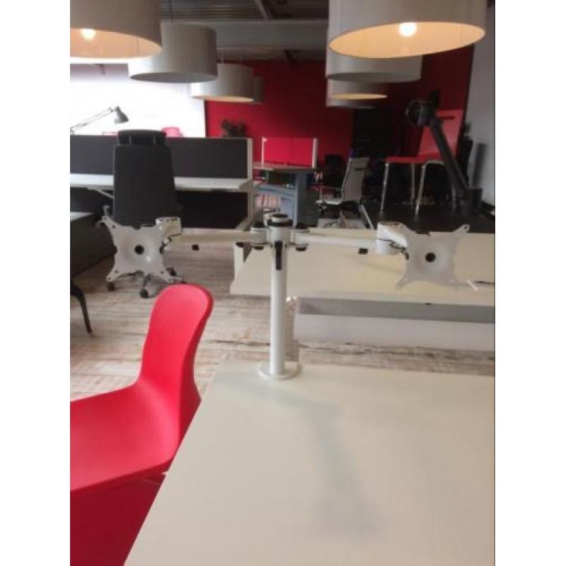 Dubbele monitorarm