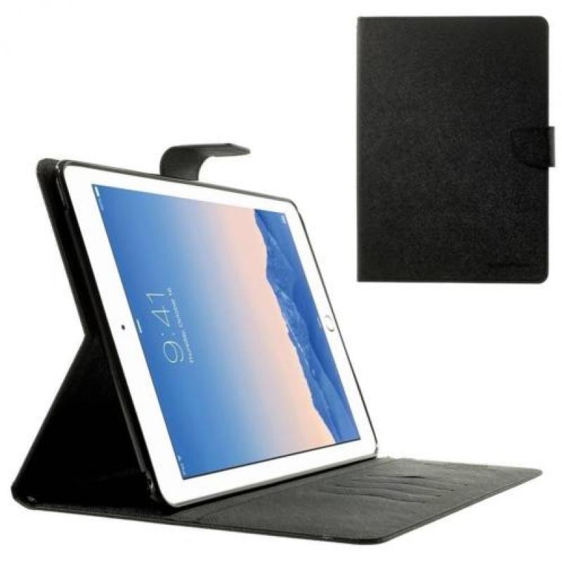Apple iPad Air 2 - PU lederen Case met Kaarthouder Grain -