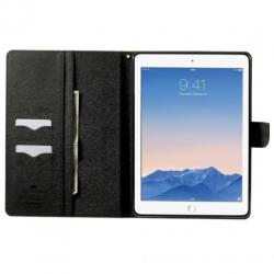 Apple iPad Air 2 - PU lederen Case met Kaarthouder Grain -