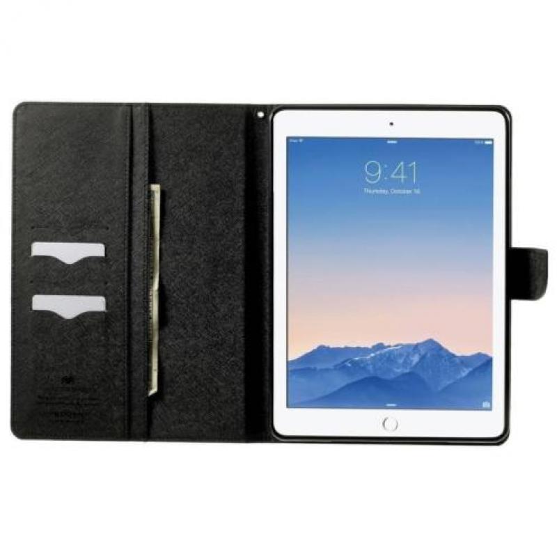 Apple iPad Air 2 - PU lederen Case met Kaarthouder Grain -