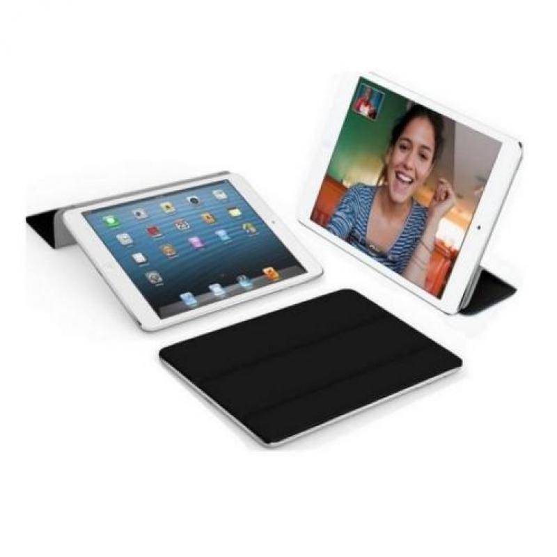 iPad Air 1 Smart Cover Smartcover hoes hoesje case - Zwart