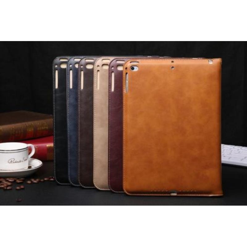 Luxe Smart Hoes voor iPad Air 1/2 en iPad 2017 _ Beige
