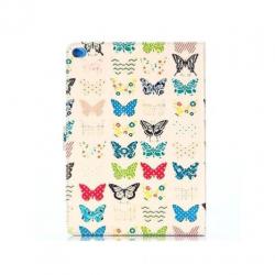 iPad Air 2 - hoes, cover, case - PU leder - Vlinder