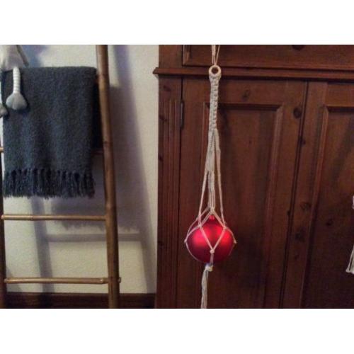 Kerstbal in een hanger