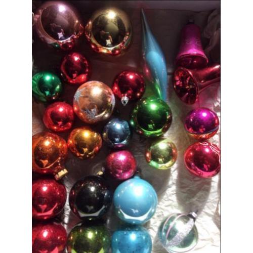 Antieke kerstballen