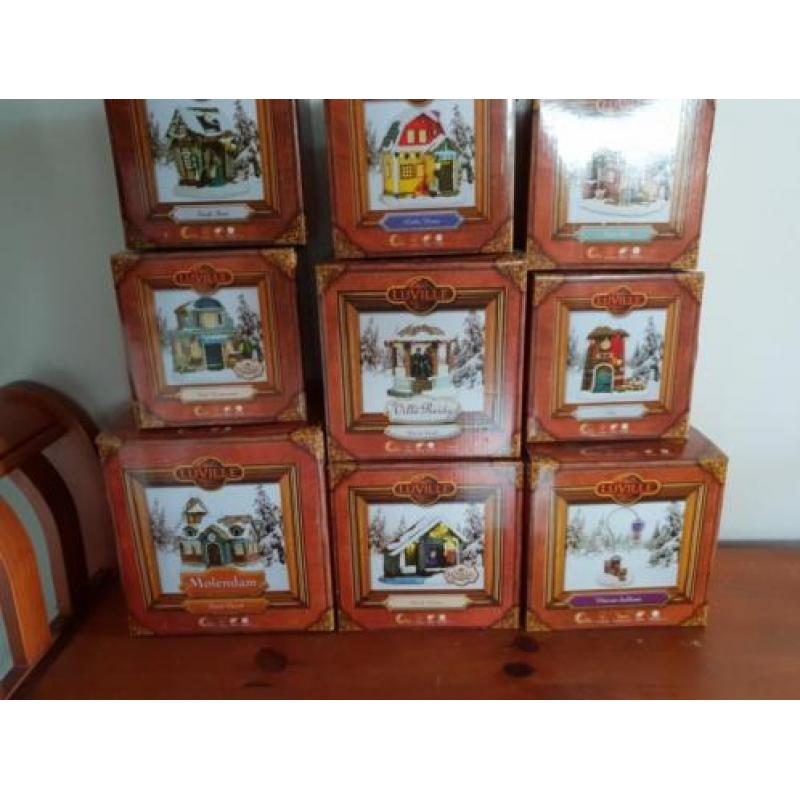 LUVILLE kerstdorp huisjes te koop! NIEUW!
