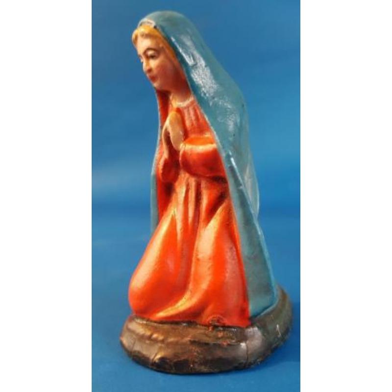 vintage Marolin kerstgroep 10 cm hoog