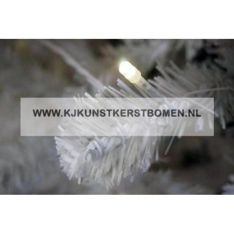 Kunstkertboom Maine wit inclusief warme LED verlichting