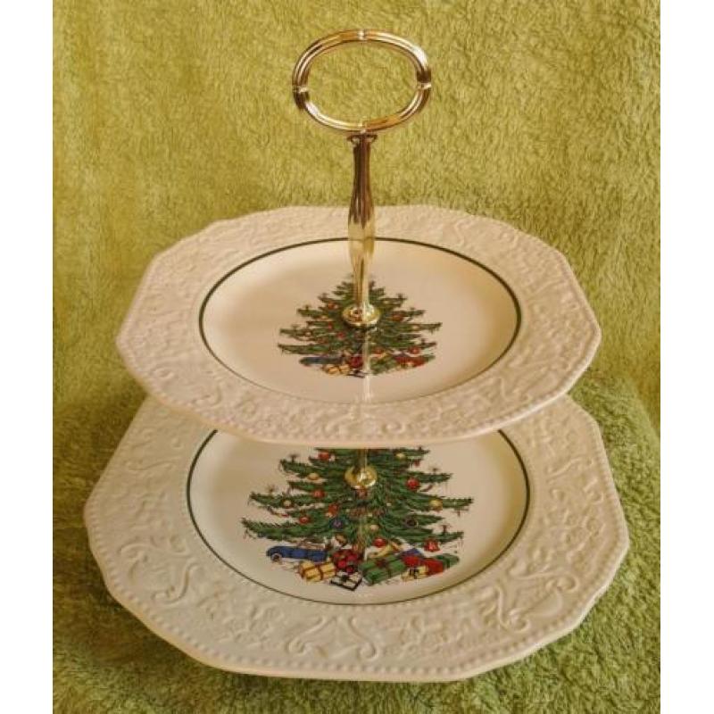 Cuthbertson (Spode) Christmas Tree - etagère