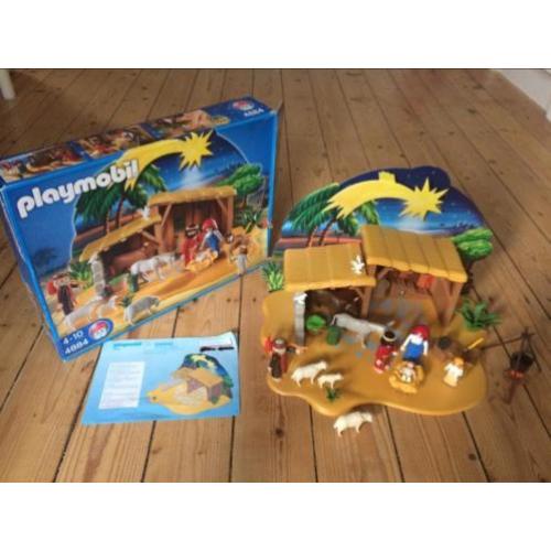 Kerststal playmobil 4884