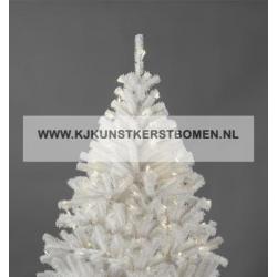 Kunstkertboom Maine wit inclusief warme LED verlichting