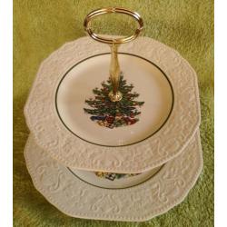 Cuthbertson (Spode) Christmas Tree - etagère