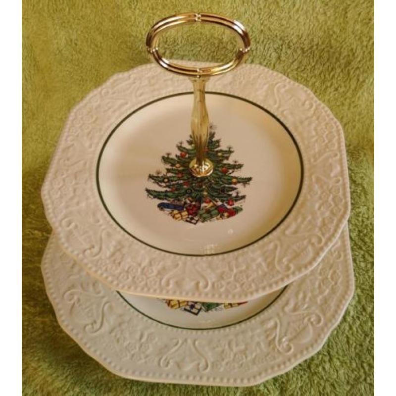 Cuthbertson (Spode) Christmas Tree - etagère