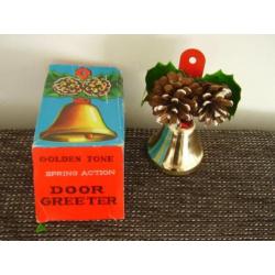 hele oude kerstklok/ kerst bel/kerstbel in doos