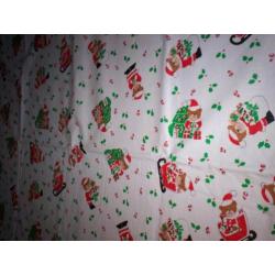 Grote Kerst Tafel Kleed Geplastificeerd Met Gratis Extras.