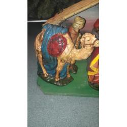 Kerststal groot