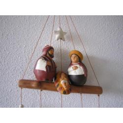 TIBO - KERST - Peru kerststal - kerstgroep - kersthanger