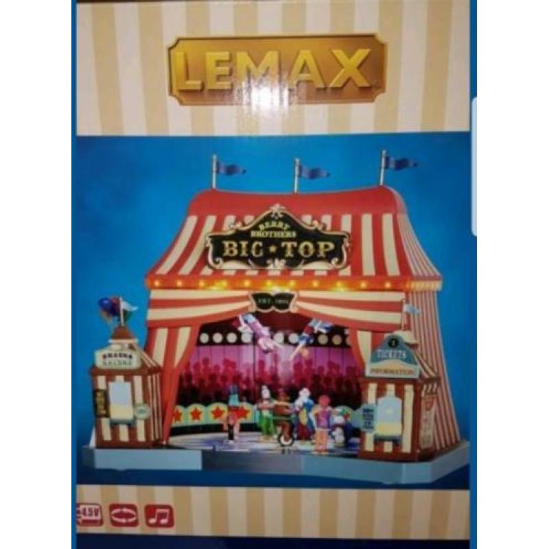 Lemax verzameling met extra adapters nieuwstaat!