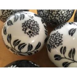 18 exclusieve riviera maison porseleinen kerstballen