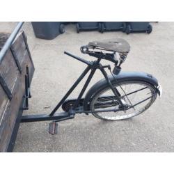 Bakfiets oud antiek