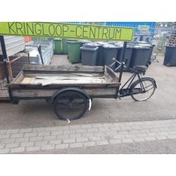 Bakfiets oud antiek