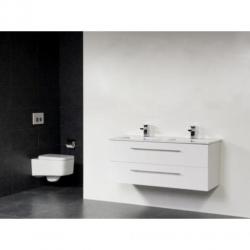 Saniclass Exclusive line Kera 120 badmeubel Wit 2 lades