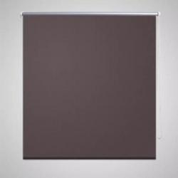 vidaXL Rolgordijn verduisterend 120 x 230 cm koffiebruin