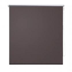vidaXL Rolgordijn verduisterend 100 x 230 cm koffiebruin