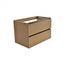 Praya Wiesbaden Vision wastafelonderkast 80x46x53cm eiken