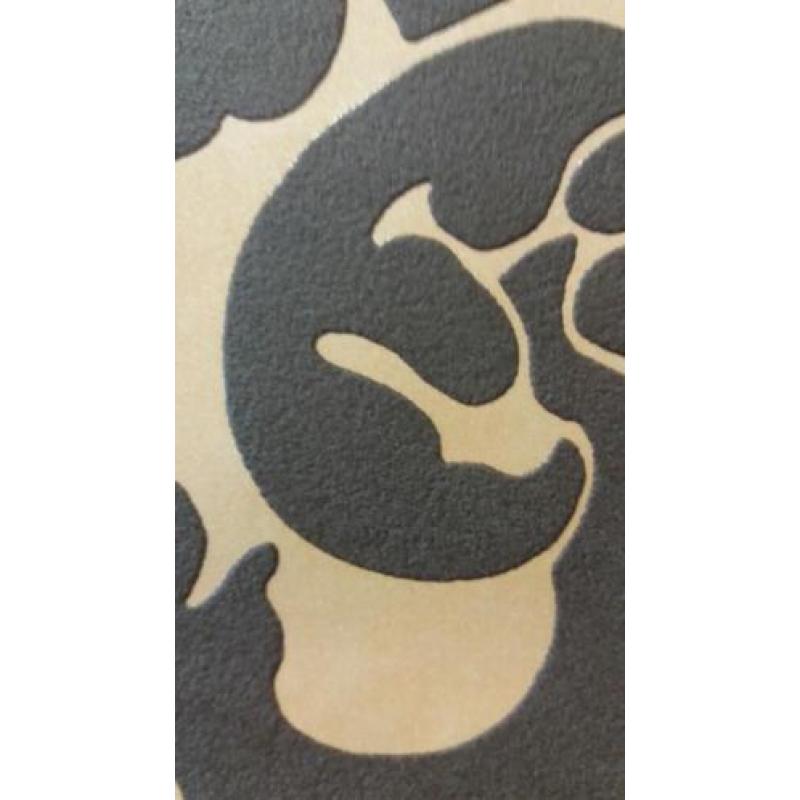 Bruin BAROK vliesbehang €8,50