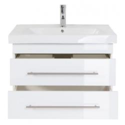 Badmeubel Badkamermeubel Keramiek Faculty 75 cm Wit