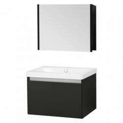 Badmeubelset Differnz Shout 60x49x45 cm Zwart (Excl verli...