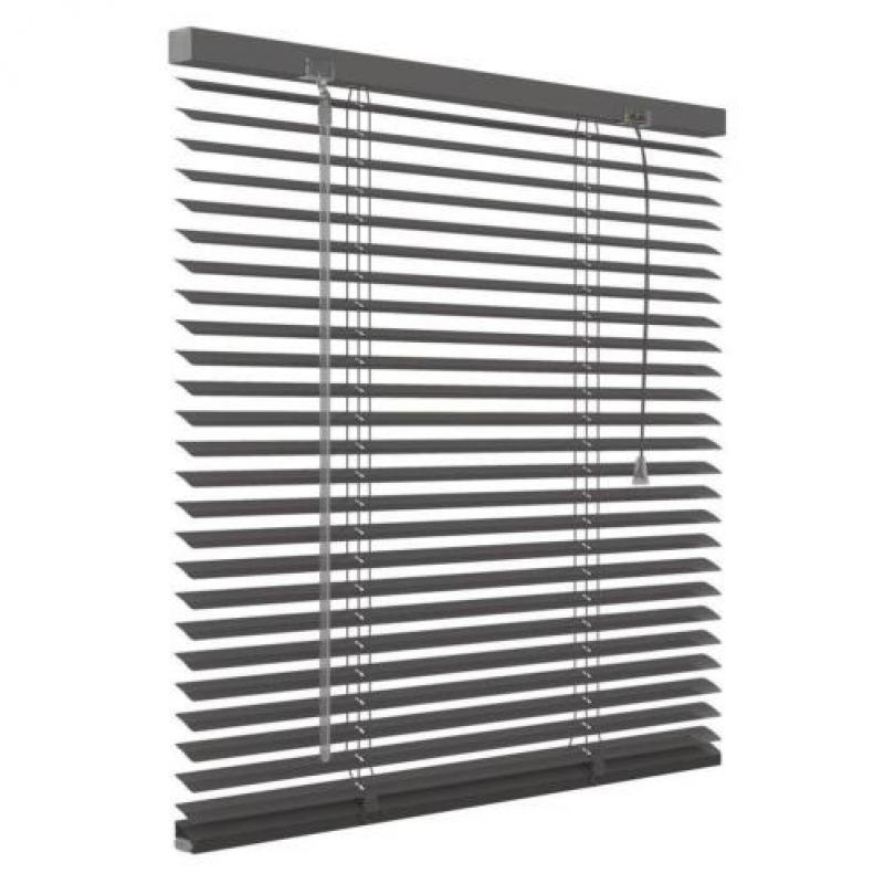 Decosol Horizontale jaloezie aluminium 25mm antraciet