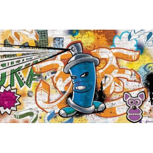 Fotobehang GRAFFITI Gratis Lijm en Verzenden 11398
