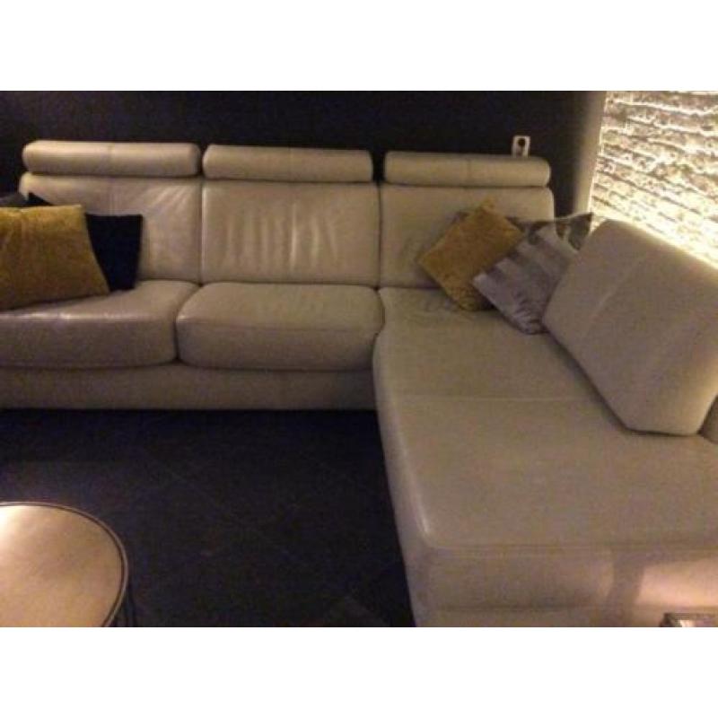 Hoekbank met chaise longue