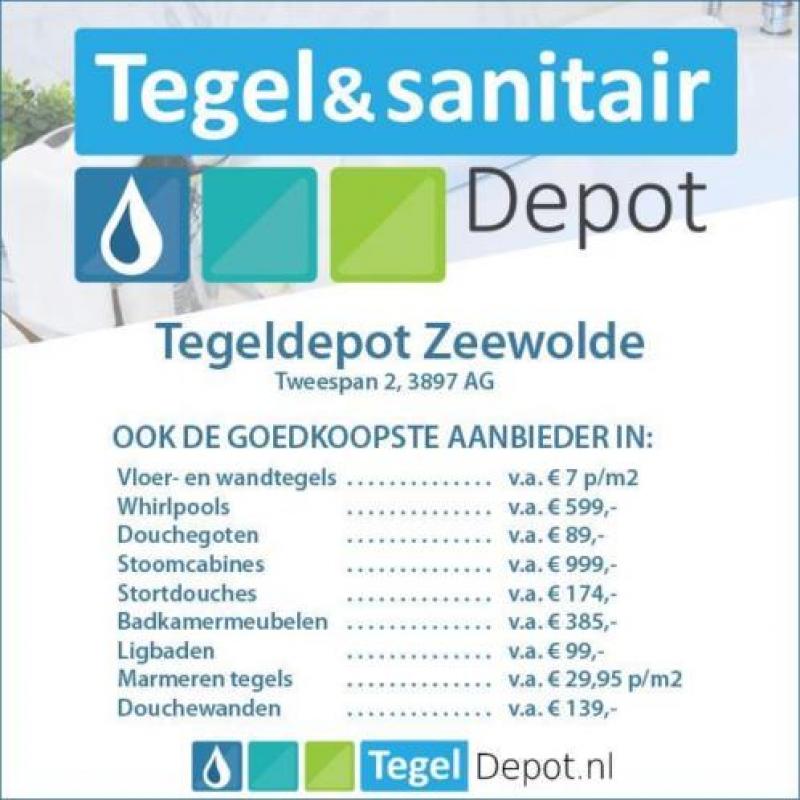 Fonteinmeubel Differnz Gita 40x22x45 cm MDF Wit (inclusie...