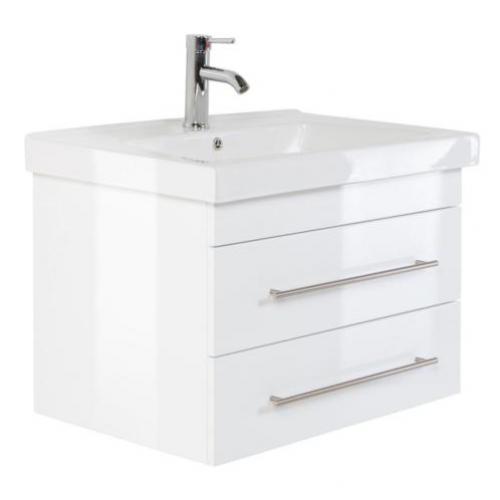 Badmeubel Badkamermeubel Keramiek Faculty 75 cm Wit