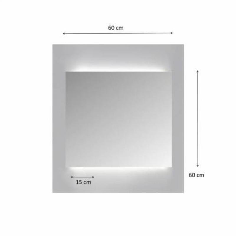 Spiegelkast Sanicare Qlassics Ambiance 60 cm 1 Deur Schot...