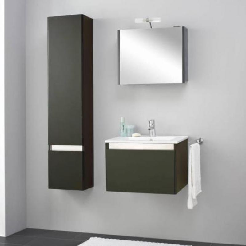 Badmeubelset Differnz Shout 60x49x45 cm Zwart (Excl verli...