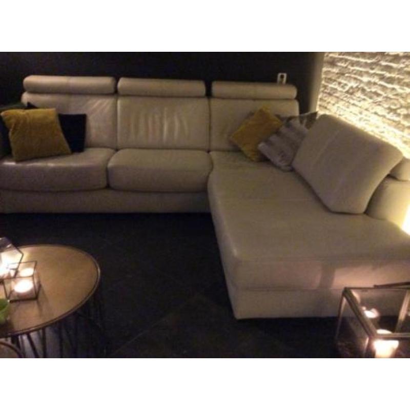 Hoekbank met chaise longue