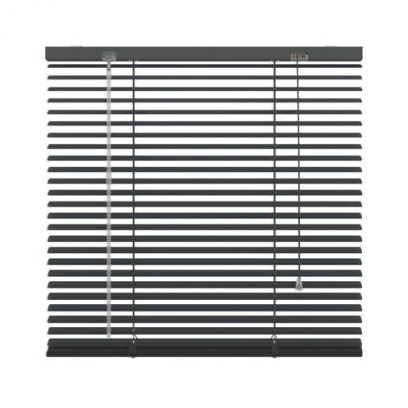Decosol Horizontale jaloezie aluminium 25mm antraciet