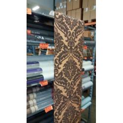 Bruin BAROK vliesbehang €8,50