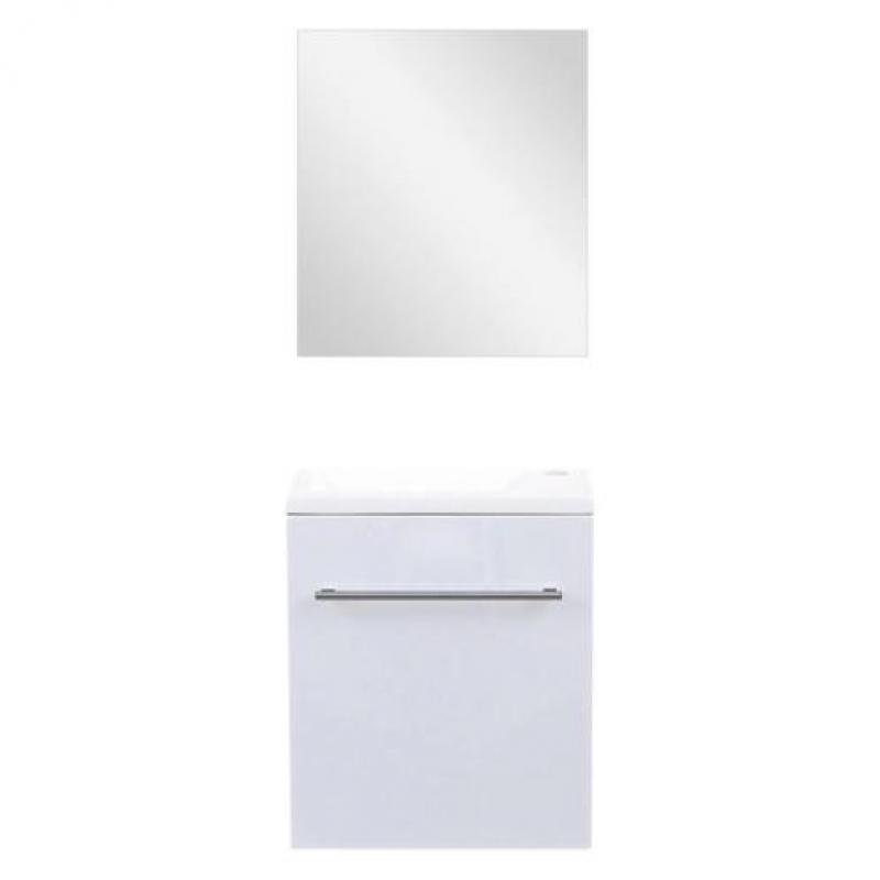 Fonteinmeubel Differnz Gita 40x22x45 cm MDF Wit (inclusie...