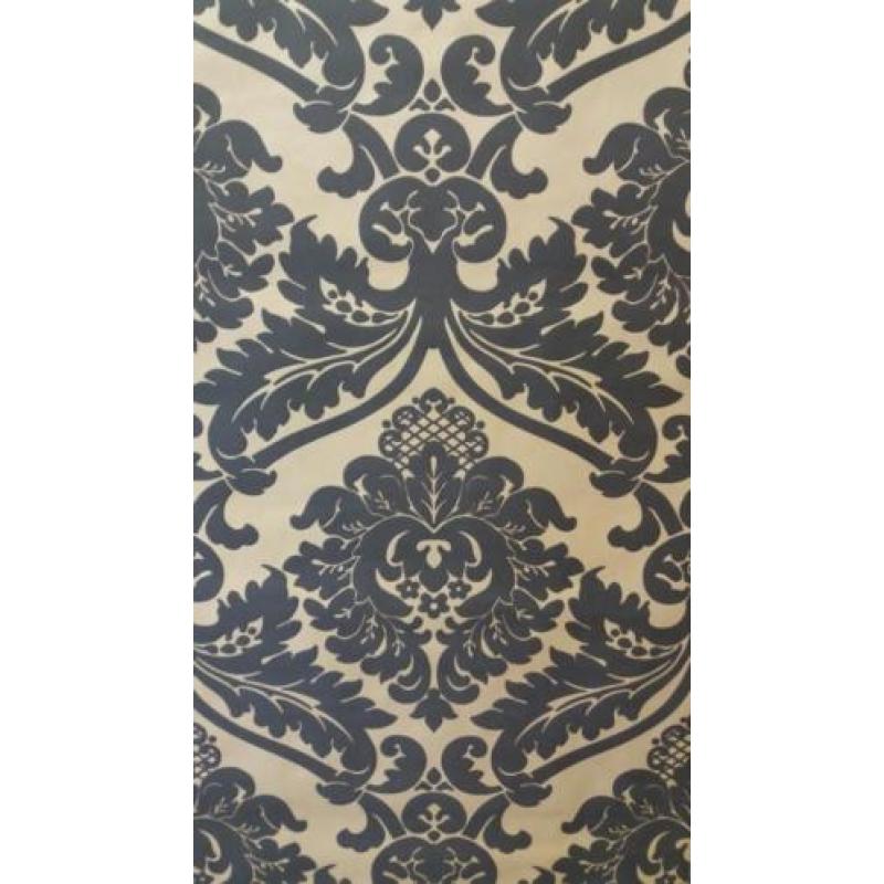 Bruin BAROK vliesbehang €8,50