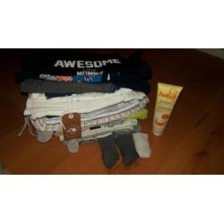 GROOT pakket jongens babykleding Zgan maat 50 tot 62